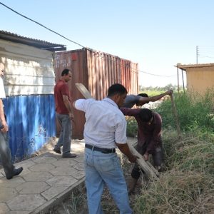 رئيس الجامعة في زيارة تفقدية للمشاريع العمرانية