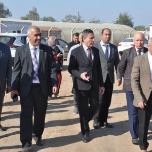 The university president and esteemed members of its council visited the College of Agriculture.