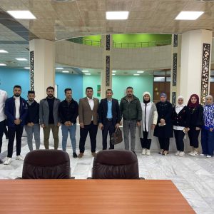 A scholarly visit by the students of the College of Agriculture to the General Secretariat of the Central Library at the University of Diyala.
