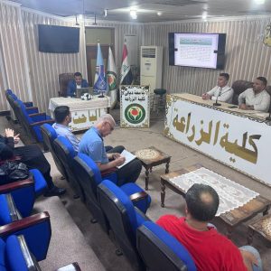 دورة تدريبية في كلية الزراعة عن الاستدامة ودورها في تنمية الموارد الاقتصادية والبشرية.