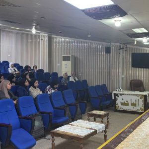 ندوة علمية في كلية الزراعة عن اسس انشاء بساتين الفاكهة.