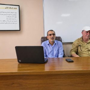 دورة تدريبية في كلية الزراعة عن الاسعافات الأولية.